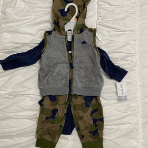 Little boys camo outfit
